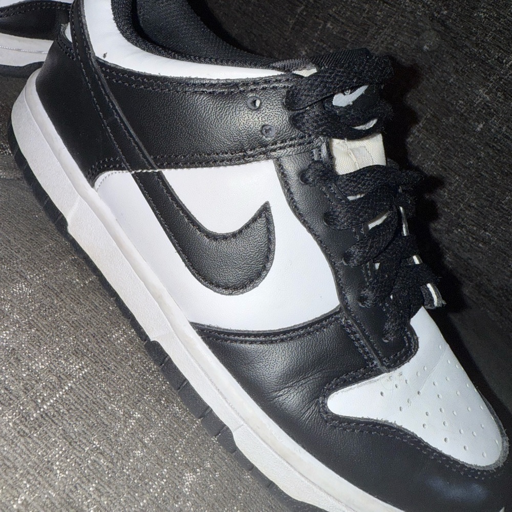 Nike Black and White Panda Dunk Sneakers